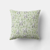 Coussin Bébé mignonne Panda Ours vert Bambou vert Pépinièr (Verso)