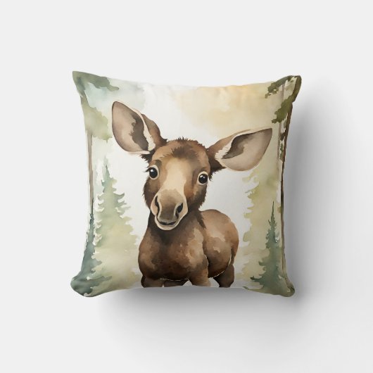 Coussin Bébé Moose (Recto)
