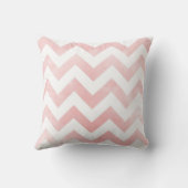Coussin bébé - motif chevron rose (Verso)