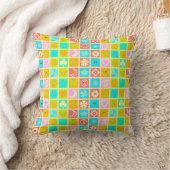 Coussin Bébé Motif coloré amusant (Couverture)