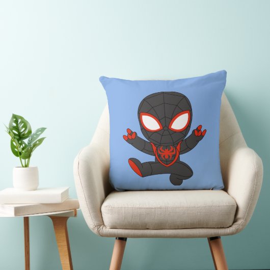 Coussin Bébé noir araignée ninja (Chaise)