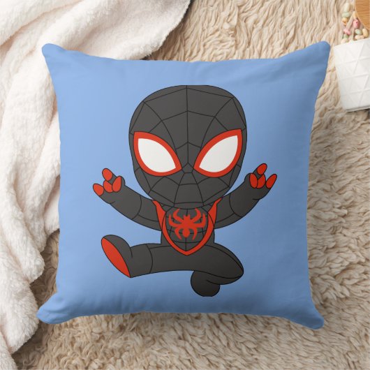 Coussin Bébé noir araignée ninja (Couverture)