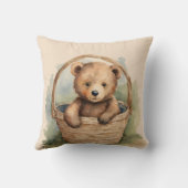 Coussin Bébé Ours Sexe Neutre (Verso)