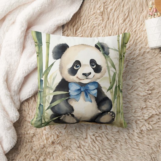 Coussin Bébé Panda Bear Boys (Couverture)