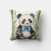 Coussin Bébé Panda Bear Boys (Recto)
