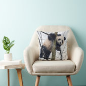 Coussin Bébé Panda dans l'arbre (Chaise)