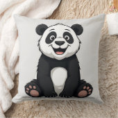 Coussin Bébé Panda de Dessin Animé Mignon (Couverture)