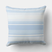 Coussin Bébé rayures bleues (Verso)