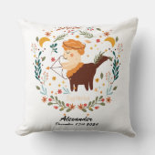 Coussin Bébé Sagittarius - Pépinière (Recto)
