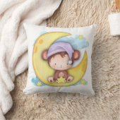 Coussin Bébé Singe à l'heure du dodo (Couverture)