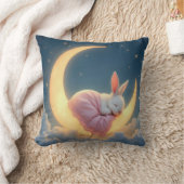 Coussin Bébé sur une lune de croissant (Couverture)