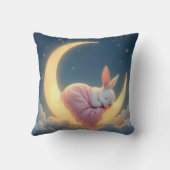 Coussin Bébé sur une lune de croissant (Verso)
