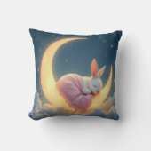 Coussin Bébé sur une lune de croissant (Recto)