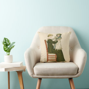 Coussin Bébé victorien Greenaway Mère