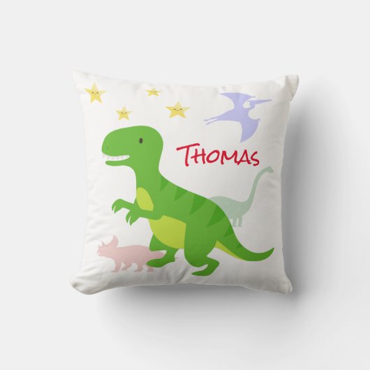 Coussin Bébés Dinosaures (Recto)