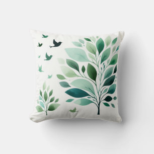 Coussin Bécasseau verdoyant