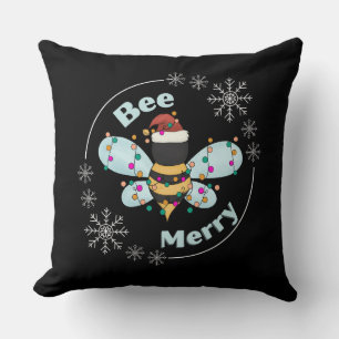 Coussin Bee Joyeux Noël