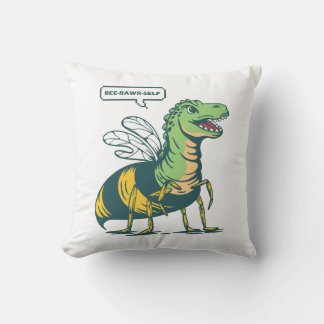 Coussin Bee-Rawr-Self