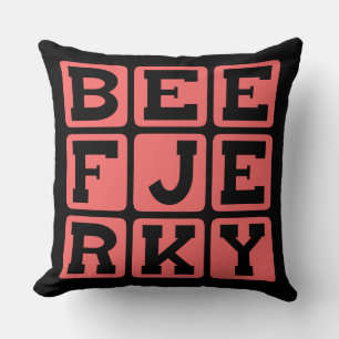 Coussin Beef Jerky, friandise déshydratée