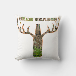 Coussin Beer Season Hunting Season Venin For Hunter