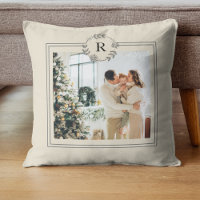 Beige moderne | Photo de famille | Pilier de lance