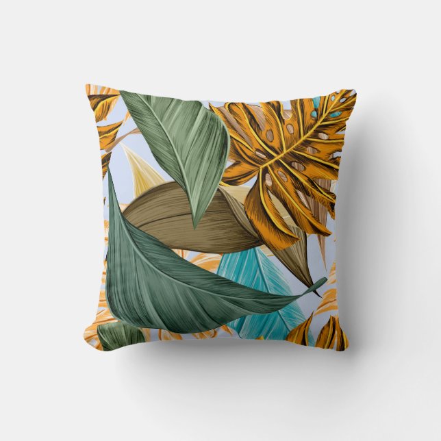 Coussin Beige tropical (Recto)