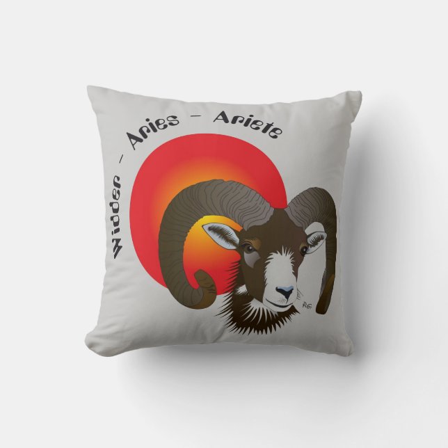 Coussin Bélier (Recto)