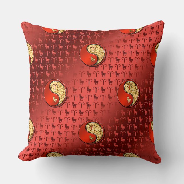 Coussin Bélier (Recto)