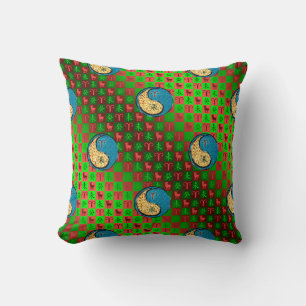 Coussin Bélier & Chèvre d'eau