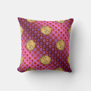 Coussin Bélier & Coq de feu