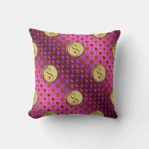 Coussin Bélier & Sanglier de Métal