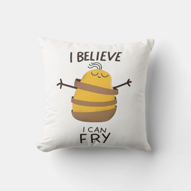 Coussin Believe  (Recto)