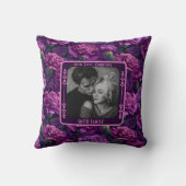 Coussin Belle 50e anniversaire de mariage sentimental  (Verso)