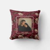 Coussin Belle 50e anniversaire de mariage sentimental (Recto)