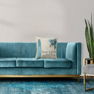 Coussin Belle aquarelle Jeu d'oreiller