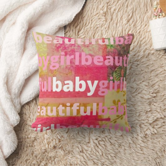 Coussin Belle collection Bébé Fille (Couverture)