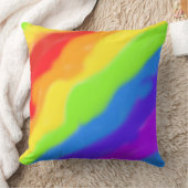 Coussin Belle conception arc-en-ciel Abstraite - (Couverture)