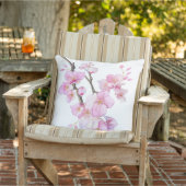 Coussin Belle couleur rose cerise Sakura fleurs (Chaise)