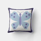 Coussin Belle crèche de papillon (Verso)