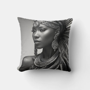 Coussin Belle femme africaine