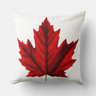 Coussin Belle feuille d'érable d'automne