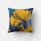 Coussin Belle fleur 💛 jaune 🟡 (Verso)