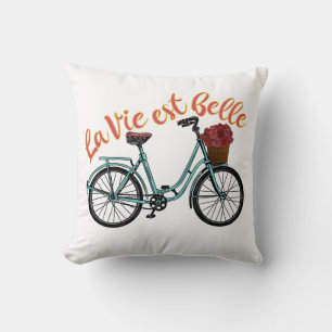 Coussin Belle French Bicycle