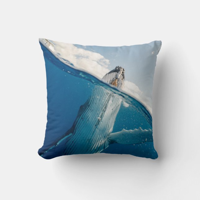 Coussin Belle Grosse Baleine (Recto)