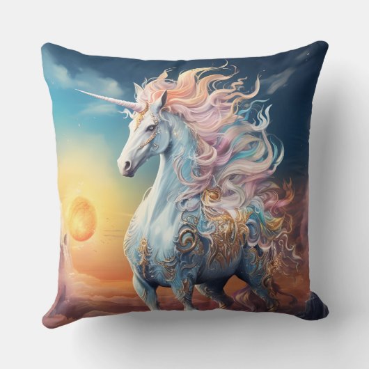 Coussin Belle licorne (Verso)