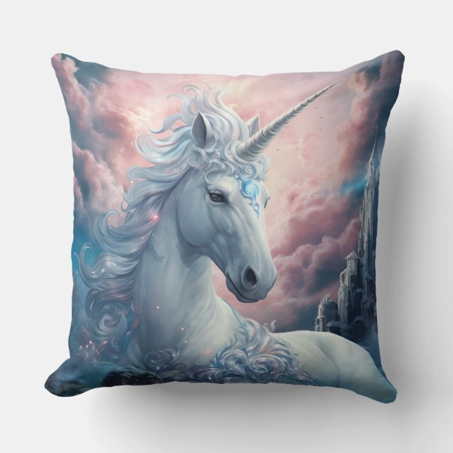Coussin Belle licorne (Recto)
