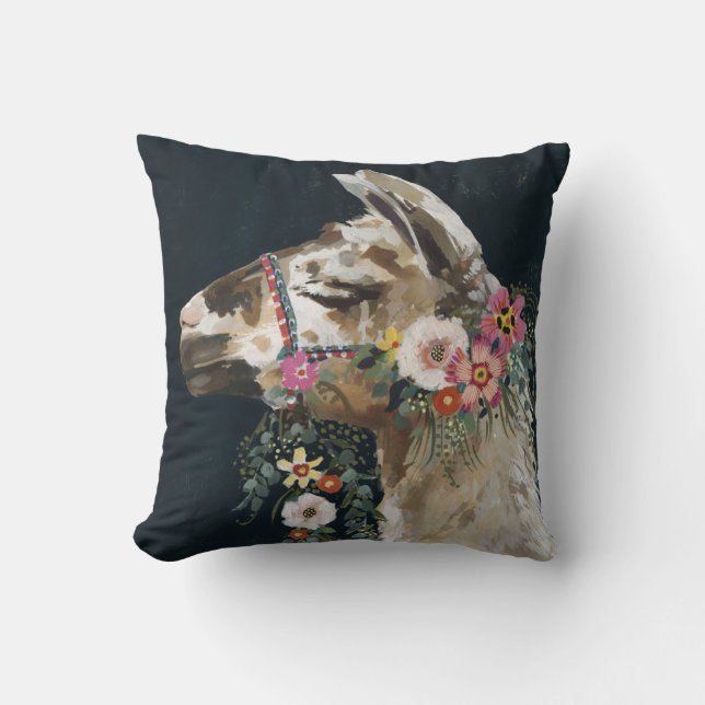 Coussin Belle Llama (Recto)