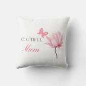 Coussin Belle Maman, Cadeau Attentionné pour les Mamans (Verso)