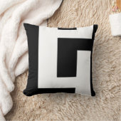 Coussin Belle Moderne Noir et Blanc 2 (Couverture)
