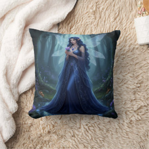 Coussin Belle Septembre Sapphire Fairy
